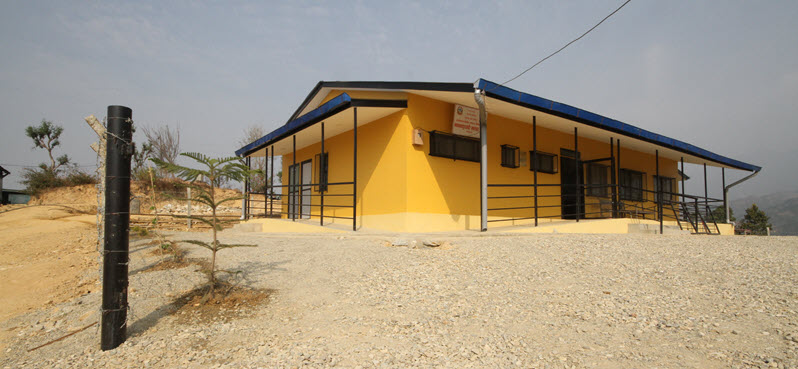 Image of health care center in Nepal